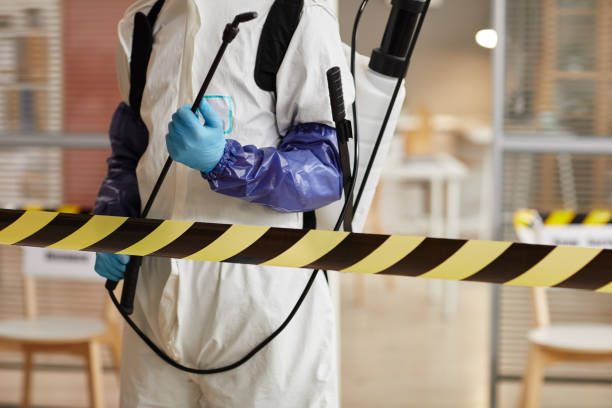 Professional Blood Cleanup technician working in Chambers, NE